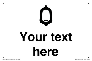 Custom information: urinal toilet